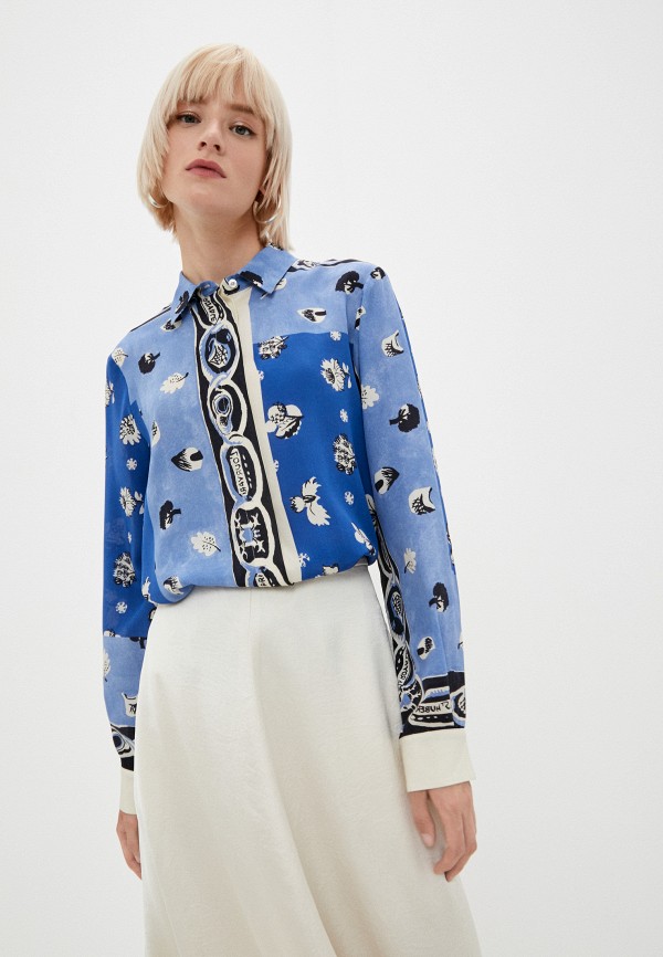 

Блуза Weekend Max Mara, Голубой, GRADARA