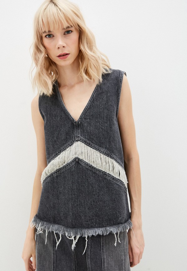 

Топ Sportmax, Серый, OMBRE