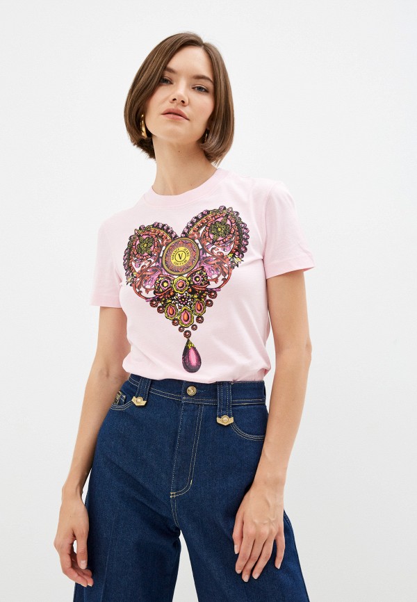 

Футболка Versace Jeans Couture, Розовый