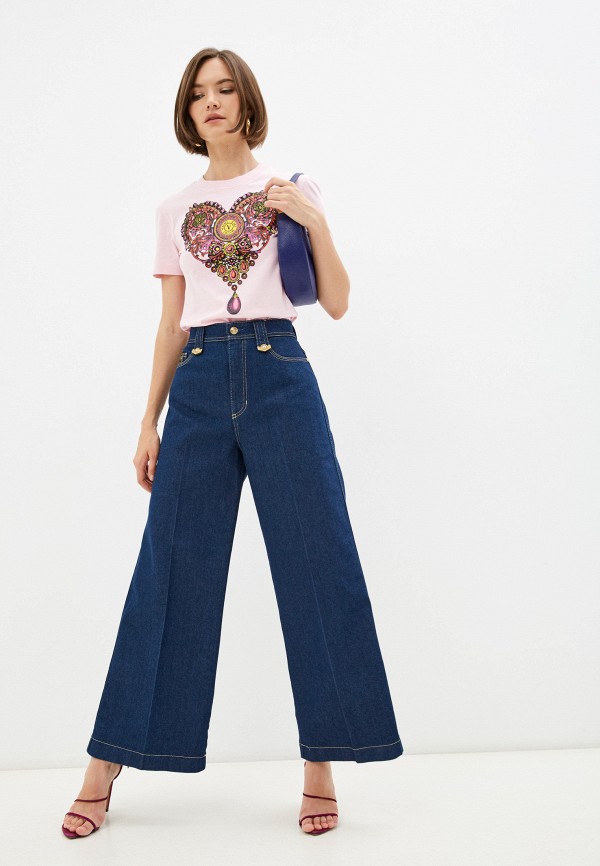 

Футболка Versace Jeans Couture, Розовый