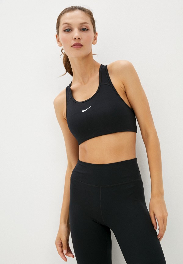 

Топ спортивный Nike, Черный, W NK DF SWSH 1PP BRA