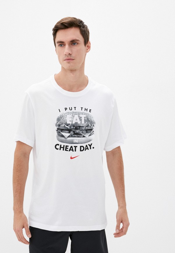 

Футболка спортивная Nike, Белый, M NK DF TEE HUMOR