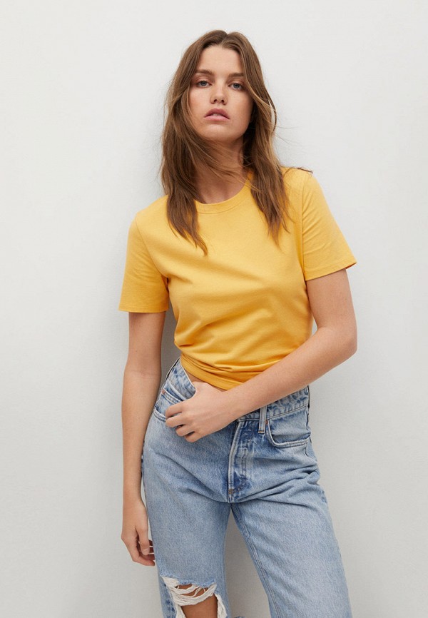

Футболка Mango, Желтый, BELLA-H