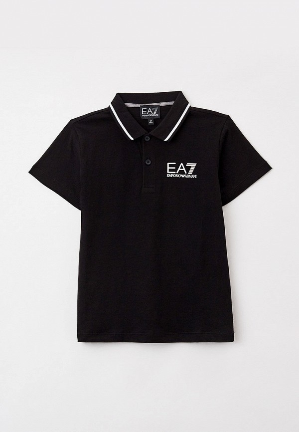 

Поло EA7, Черный