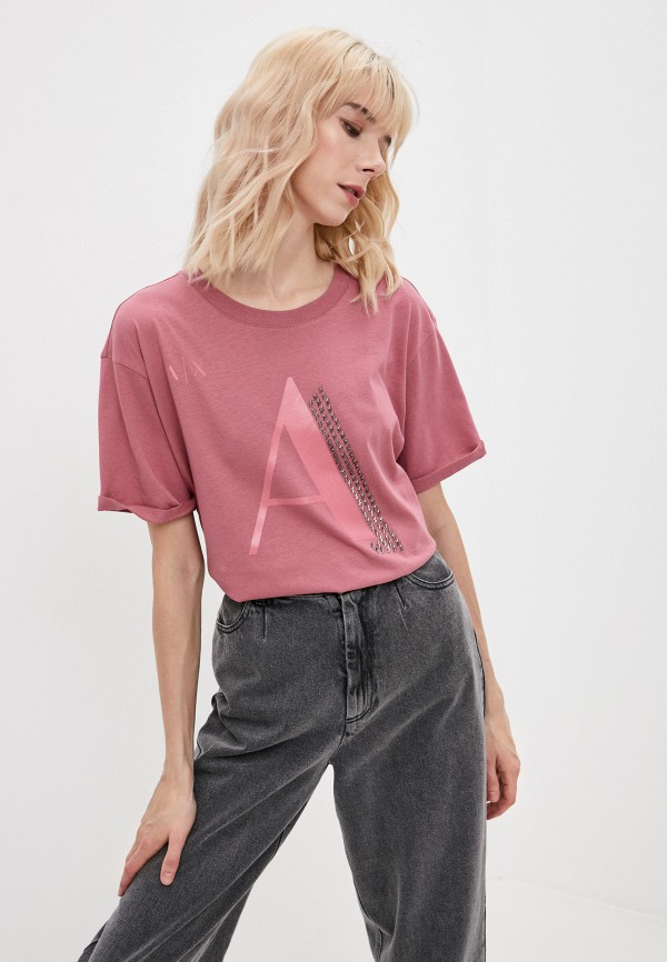 

Футболка Armani Exchange, Розовый