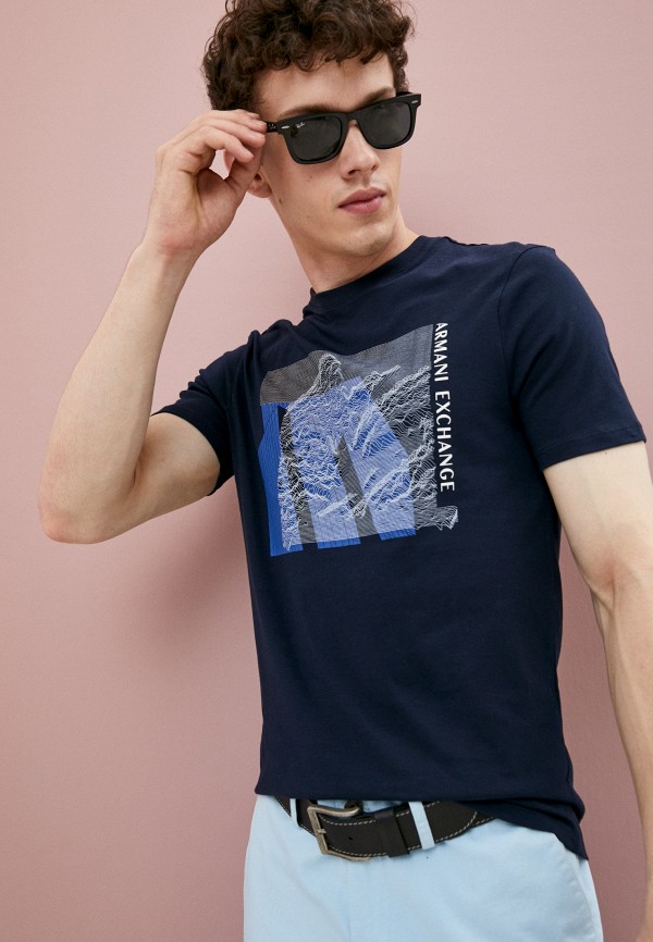 

Футболка Armani Exchange, Синий