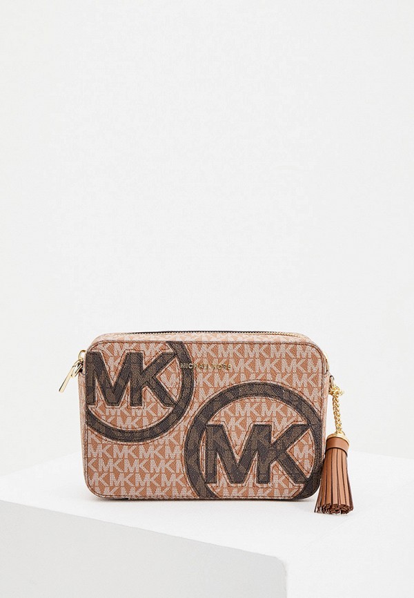 

Сумка Michael Michael Kors, Коричневый, JET SET