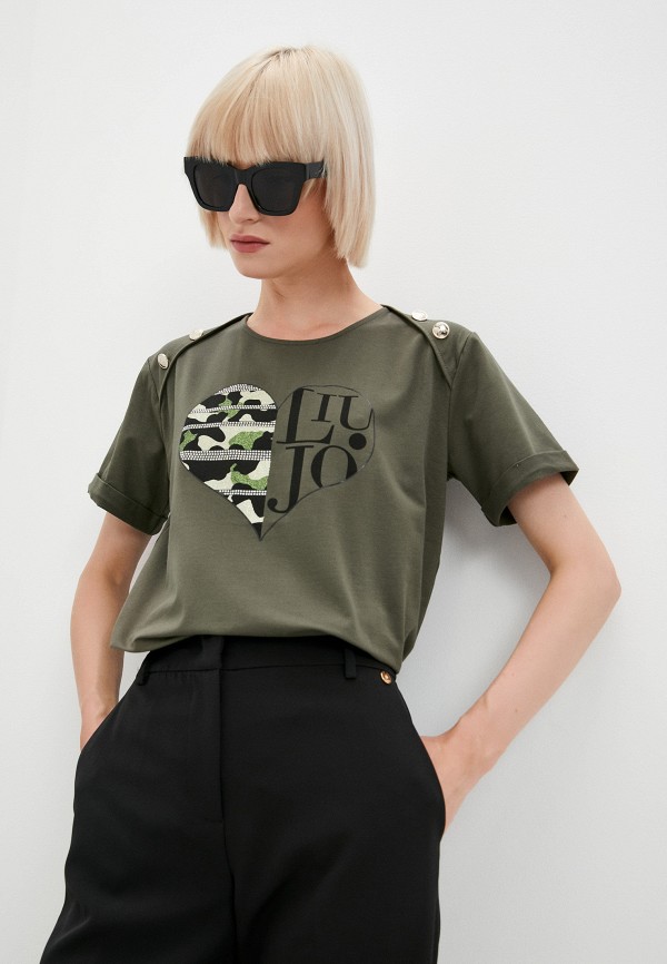 

Футболка Liu Jo Sport, Хаки
