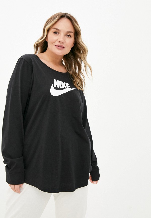 

Лонгслив Nike, Черный, W NSW TEE ESNL LS ICN FTRA PLS