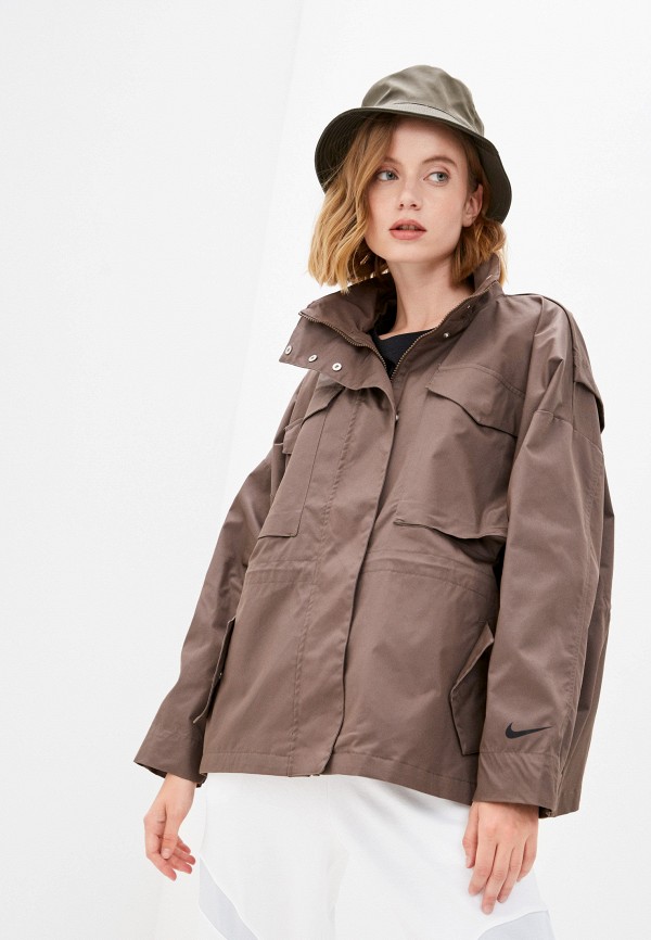 

Куртка Nike, Коричневый, W NSW M65 ESSNTL WVN JKT OS