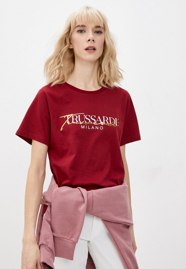 

Футболка Trussardi, Бордовый