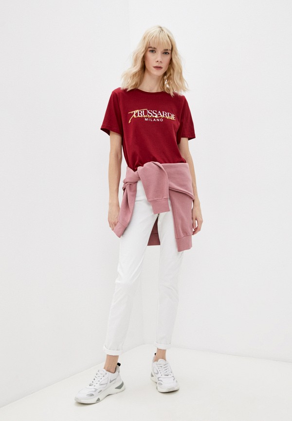 

Футболка Trussardi, Бордовый