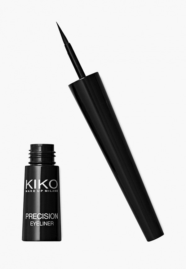 

Подводка для век Kiko Milano, жидкая с войлочным аппликатором PRECISION EYELINER, Black, 2.5 мл