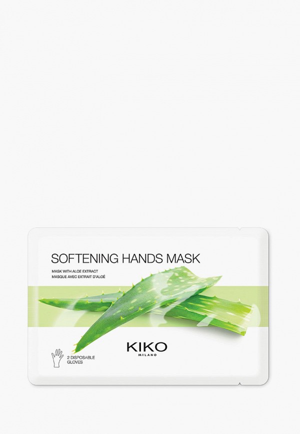 

Маска для рук Kiko Milano, Прозрачный, тканевая с экстрактом алое SOFTENING HANDS MASK, 2 шт.