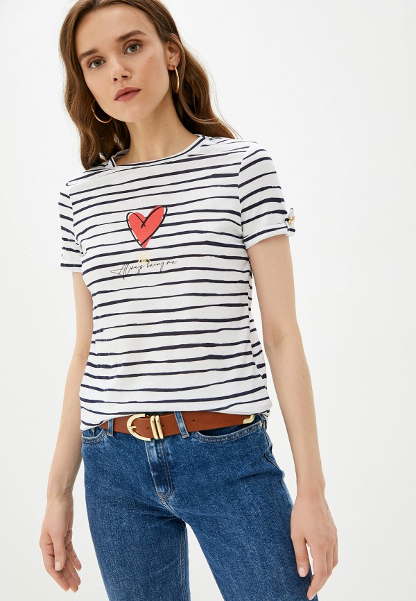 

Футболка River Island, Белый, River Island RTLAAL848101