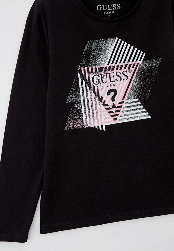 

Лонгслив Guess, Черный