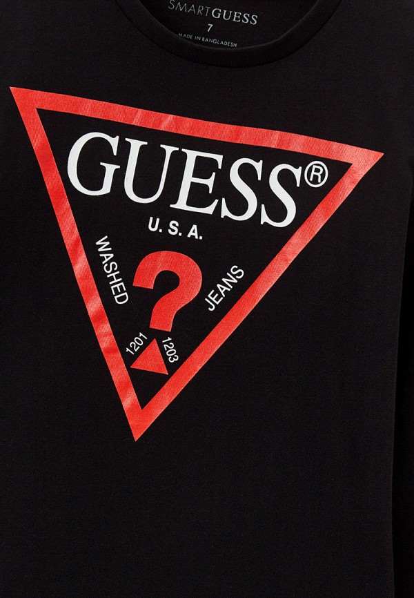 

Лонгслив Guess, Черный