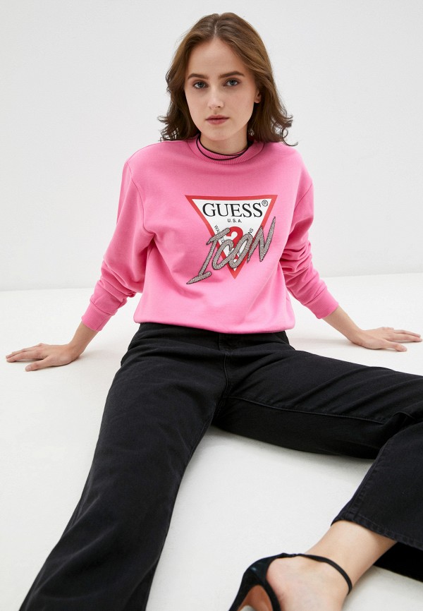 

Свитшот Guess Jeans, Розовый, Guess Jeans RTLAAL957301