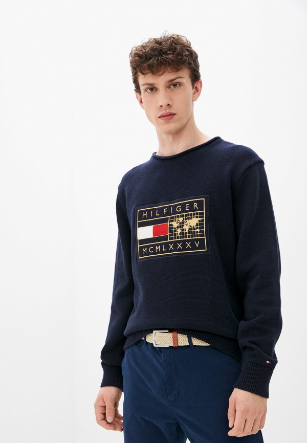 Джемпер Tommy Hilfiger синий MW0MW18606 RTLAAL962201