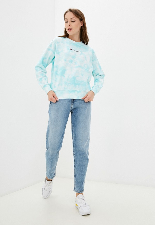 

Свитшот Champion, Бирюзовый, ROCHESTER Street Culture Crewneck Sweatshirt