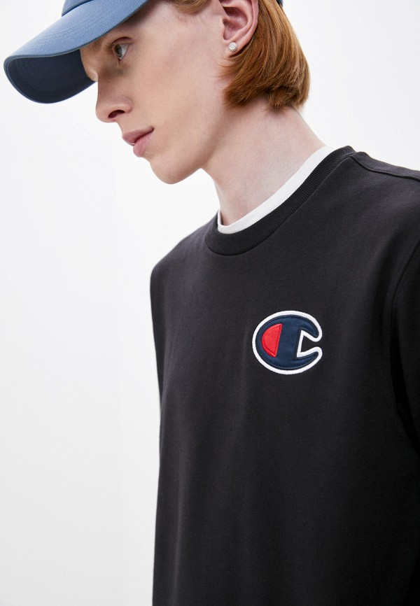

Свитшот Champion, Черный, ROCHESTER Champion Logo Crewneck Sweatshirt