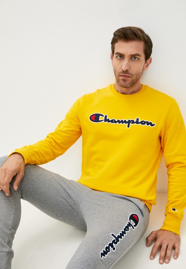 

Свитшот Champion, Желтый, ROCHESTER Champion Logo Crewneck Sweatshirt