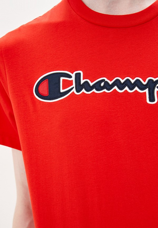 

Футболка Champion, Красный, ROCHESTER Champion Logo Crewneck T-Shirt