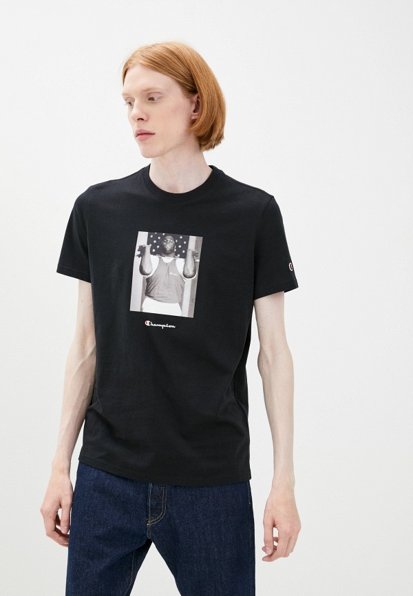 

Футболка Champion, Черный, ROCHESTER Graphic Shop Crewneck T-Shirt
