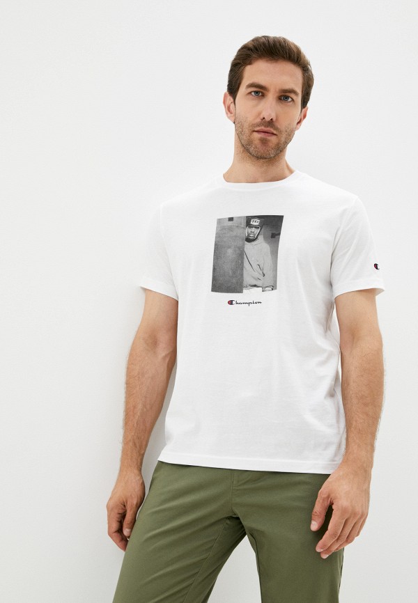 

Футболка Champion, Белый, ROCHESTER Graphic Shop Crewneck T-Shirt