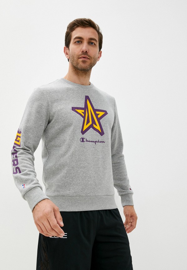 

Свитшот Champion, Серый, ROCHESTER NBA2K Crewneck Sweatshirt