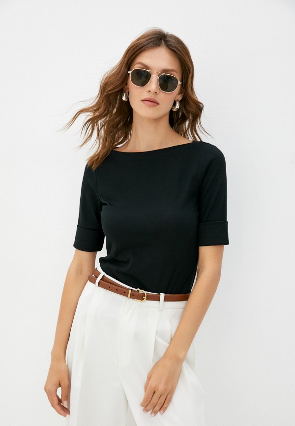 

Футболка Lauren Ralph Lauren, Черный