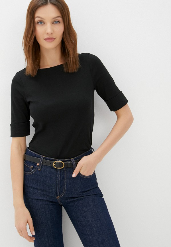 

Футболка Lauren Ralph Lauren, Черный