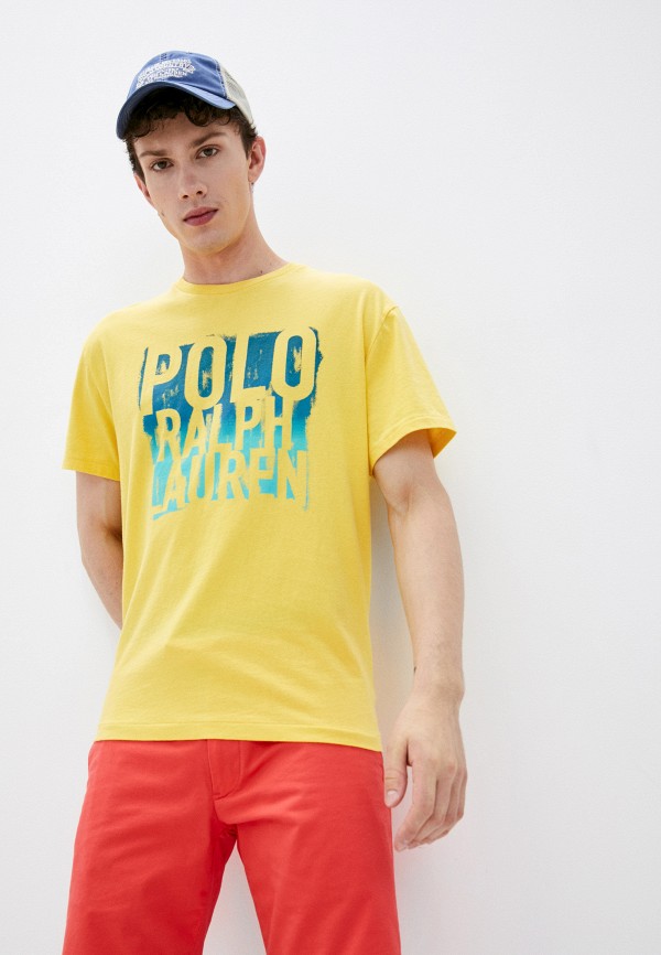 

Футболка Polo Ralph Lauren, Желтый, Polo Ralph Lauren RTLAAM021601