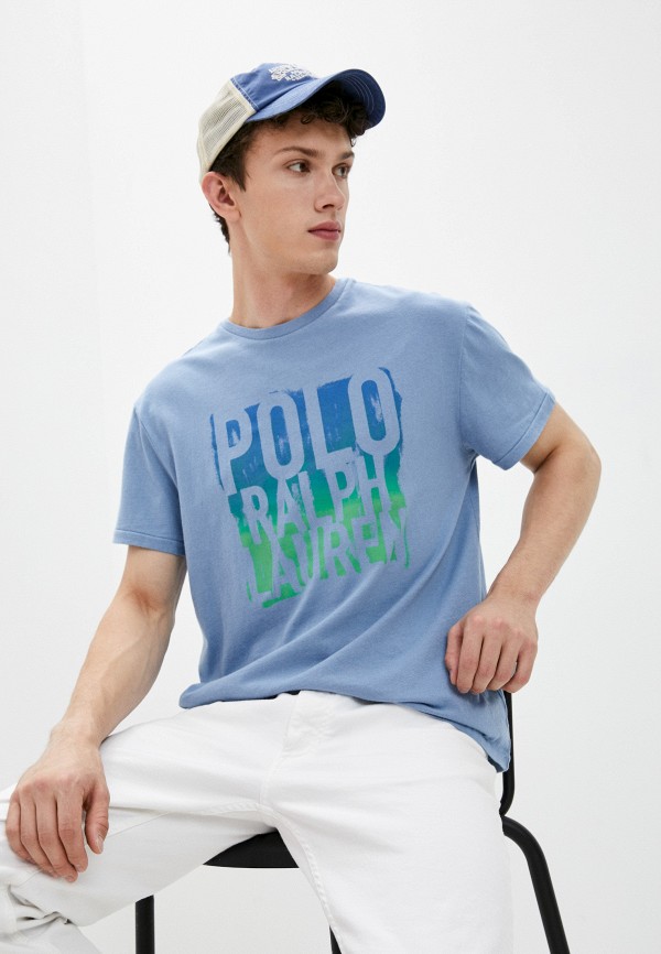 

Футболка Polo Ralph Lauren, Голубой