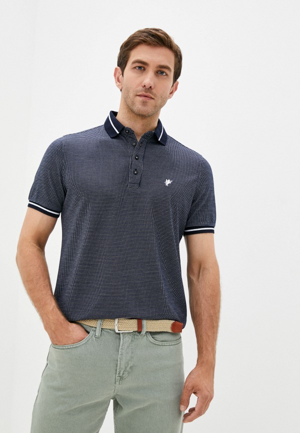 

Поло Denim Culture, Синий, Denim Culture RTLAAM049301