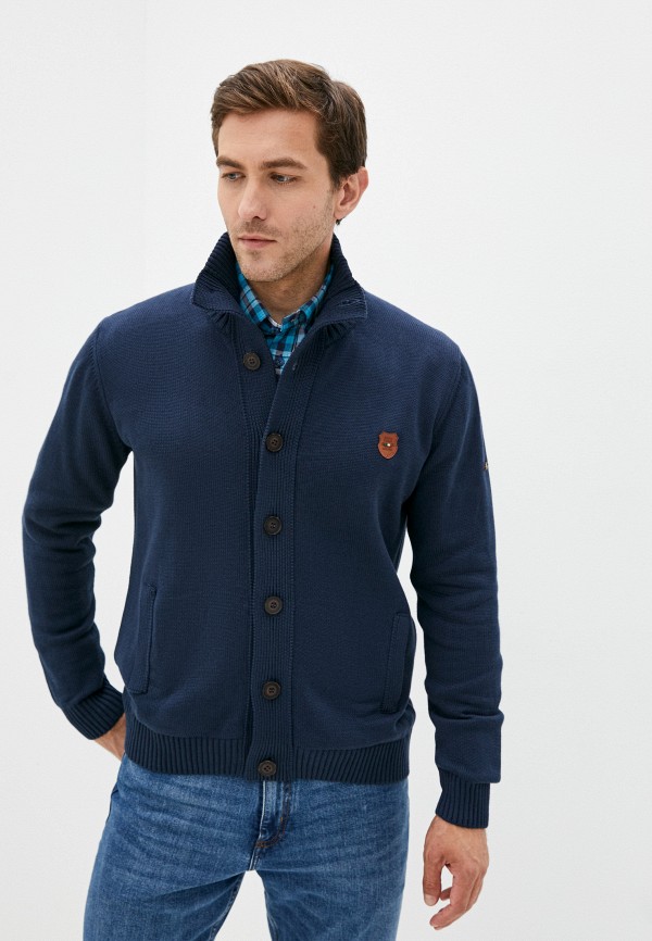 

Кардиган Denim Culture, Синий, Denim Culture RTLAAM050501