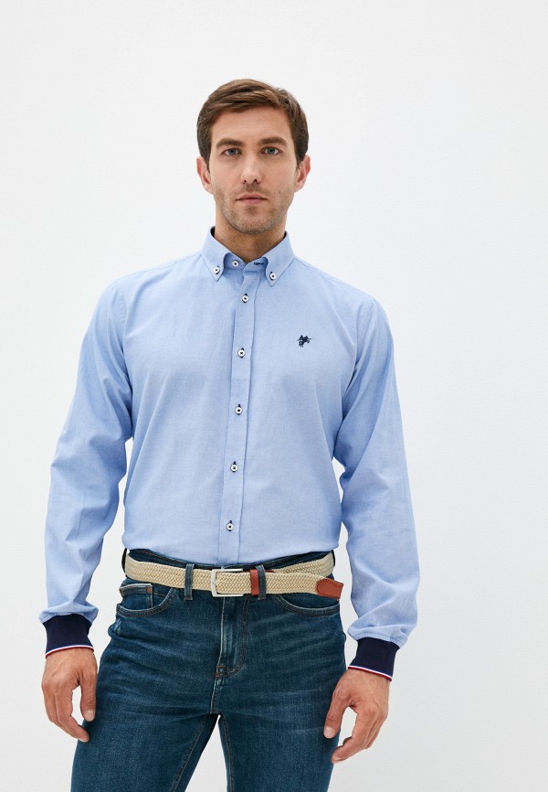 

Рубашка Denim Culture, Голубой, Denim Culture RTLAAM058001
