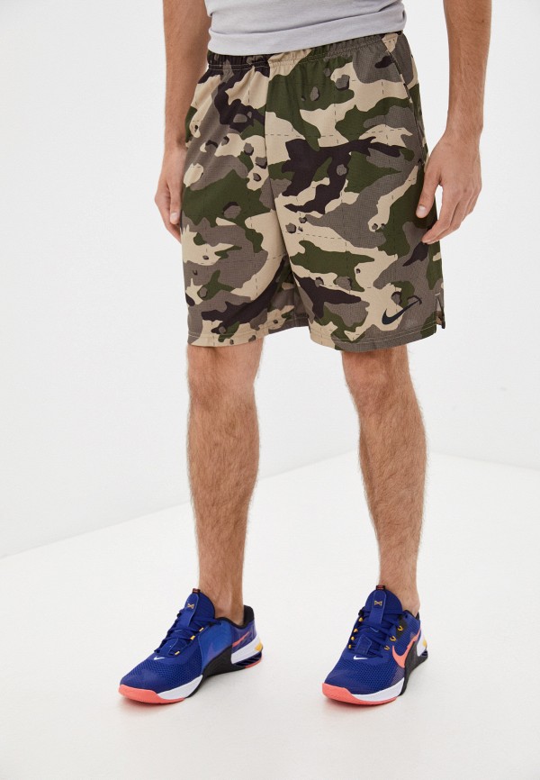 

Шорты спортивные Nike, Разноцветный, M NK DF CAMO AOP SHORT 5.0