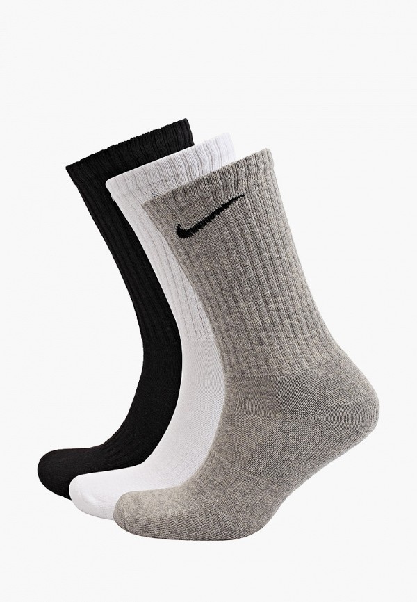

Носки 3 пары Nike, Разноцветный, Everyday Cushion Crew Training Socks (3 Pair)