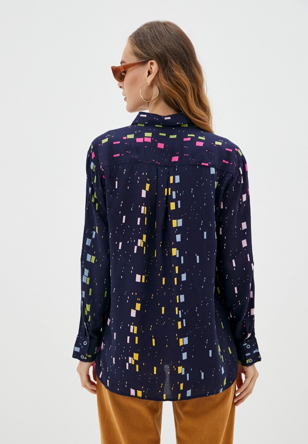 

Блуза United Colors of Benetton, Синий, United Colors of Benetton RTLAAM108901