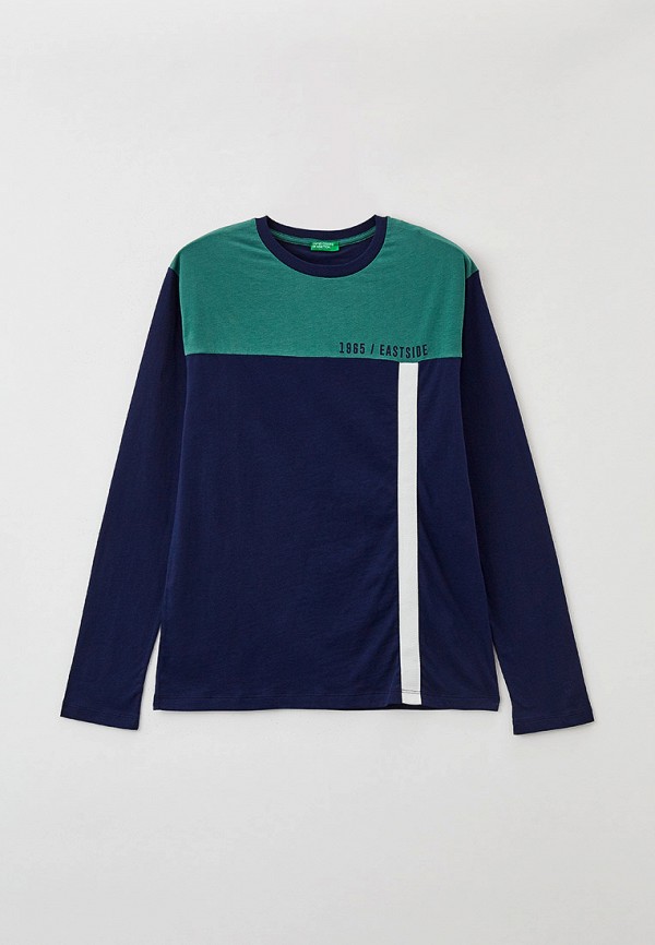 

Лонгслив United Colors of Benetton, Синий