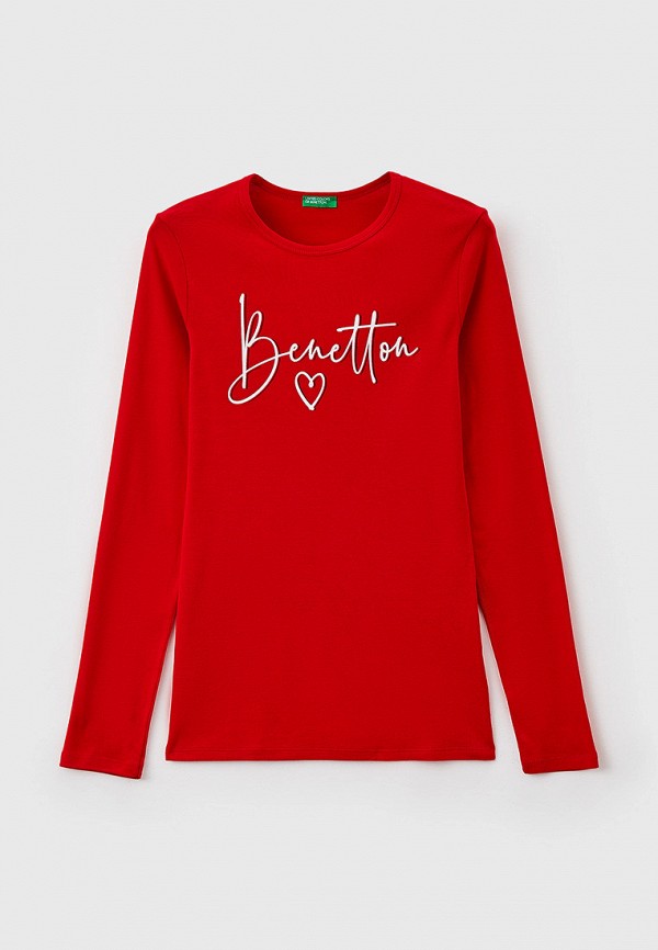 

Лонгслив United Colors of Benetton, Красный