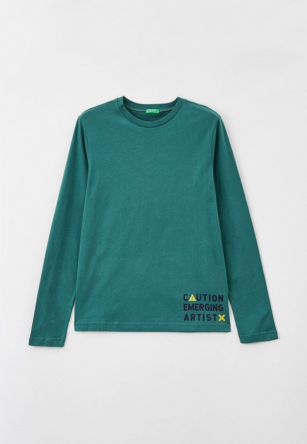 

Лонгслив United Colors of Benetton, Зеленый