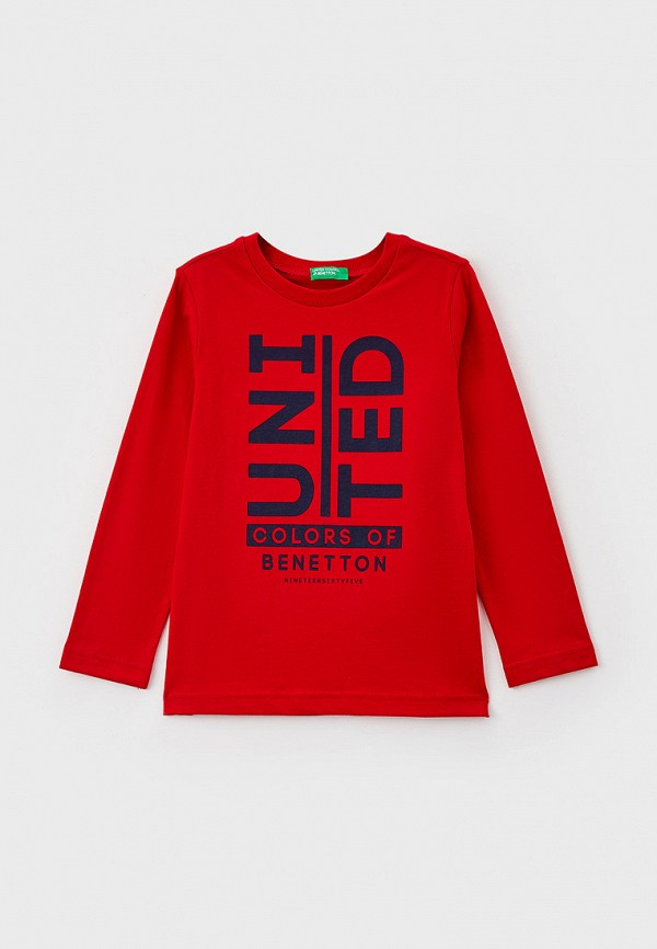 

Лонгслив United Colors of Benetton, Красный
