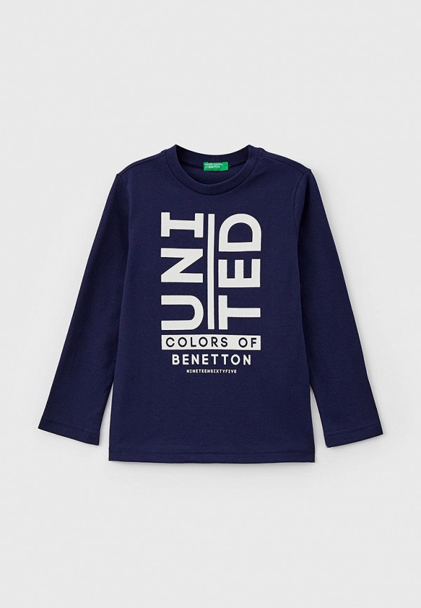 

Лонгслив United Colors of Benetton, Синий