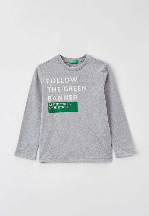 

Лонгслив United Colors of Benetton, Серый