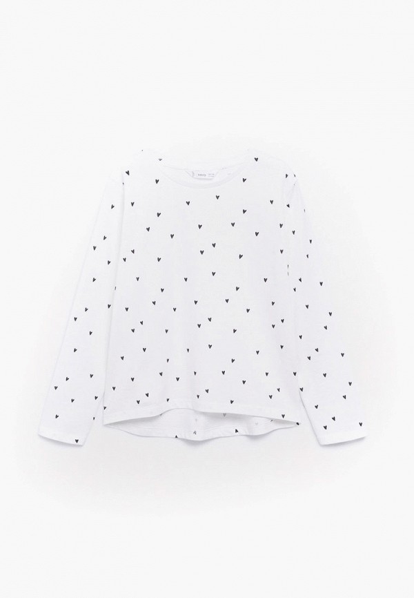 

Лонгслив Mango Kids, Белый, Mango Kids RTLAAM140801