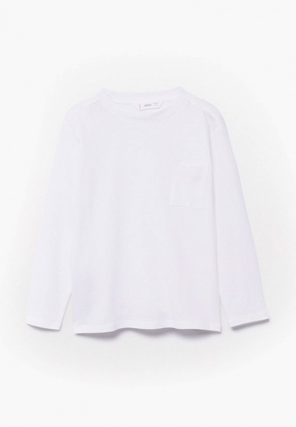 

Лонгслив Mango Kids, Белый, Mango Kids RTLAAM141601