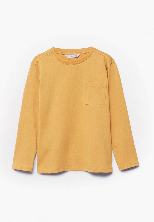 

Лонгслив Mango Kids, Желтый, BASICAT1