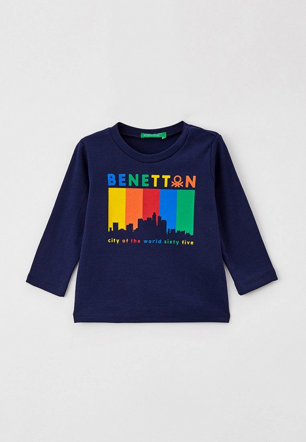 

Лонгслив United Colors of Benetton, Синий
